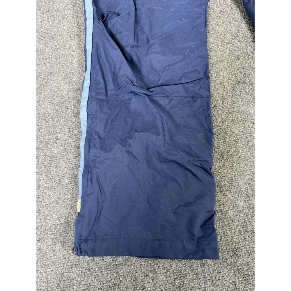 Vintage Nike Youth Large (14-16) Blue Lined Track Pants Zip Leg‎ Soccer Warm Up